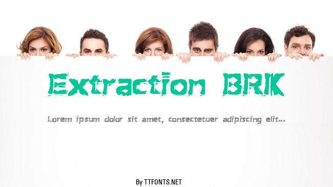 Extraction BRK example